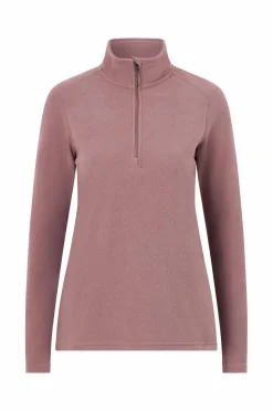 Áhkká Fleecetrøje Fleece Basic Half Zip W