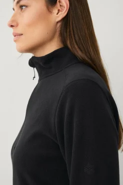 Áhkká Fleecetrøje Fleece Basic Half Zip W