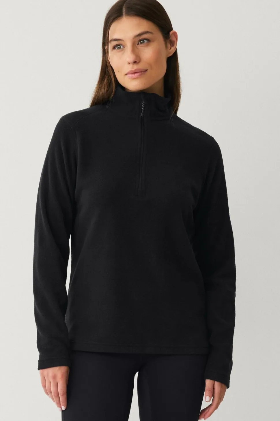 Áhkká Fleecetrøje Fleece Basic Half Zip W