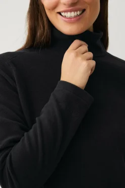 Áhkká Fleecetrøje Fleece Basic Half Zip W