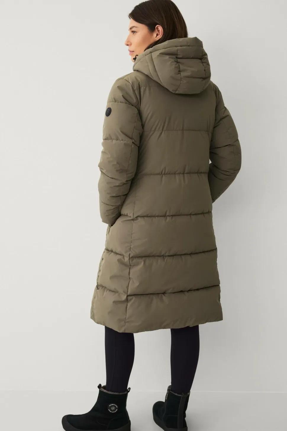 Áhkká Frakke Warm Mid Length Parka W