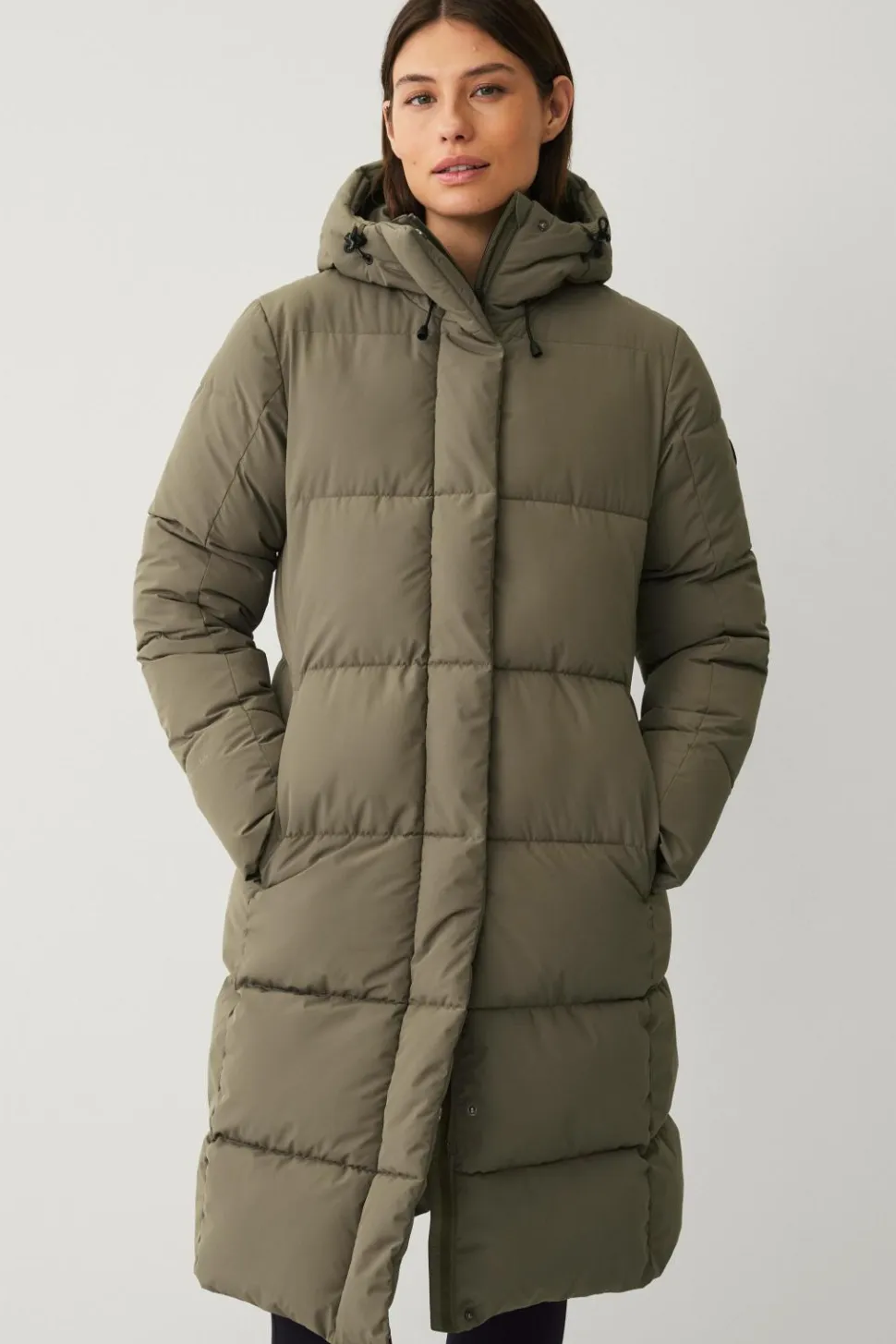 Áhkká Frakke Warm Mid Length Parka W