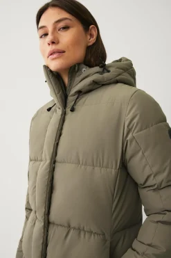 Áhkká Frakke Warm Mid Length Parka W