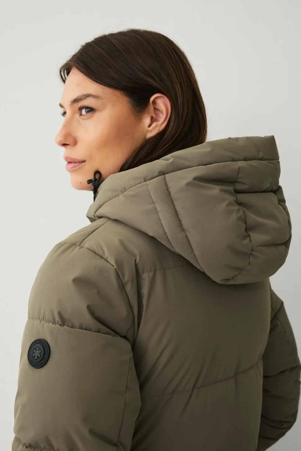 Áhkká Frakke Warm Mid Length Parka W