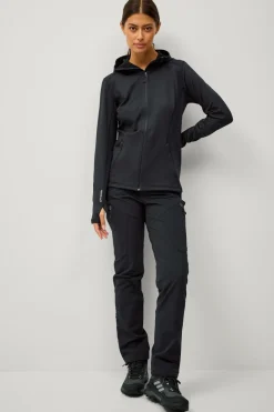 Áhkká Hættetrøje Power Fleece FZ Hoodie