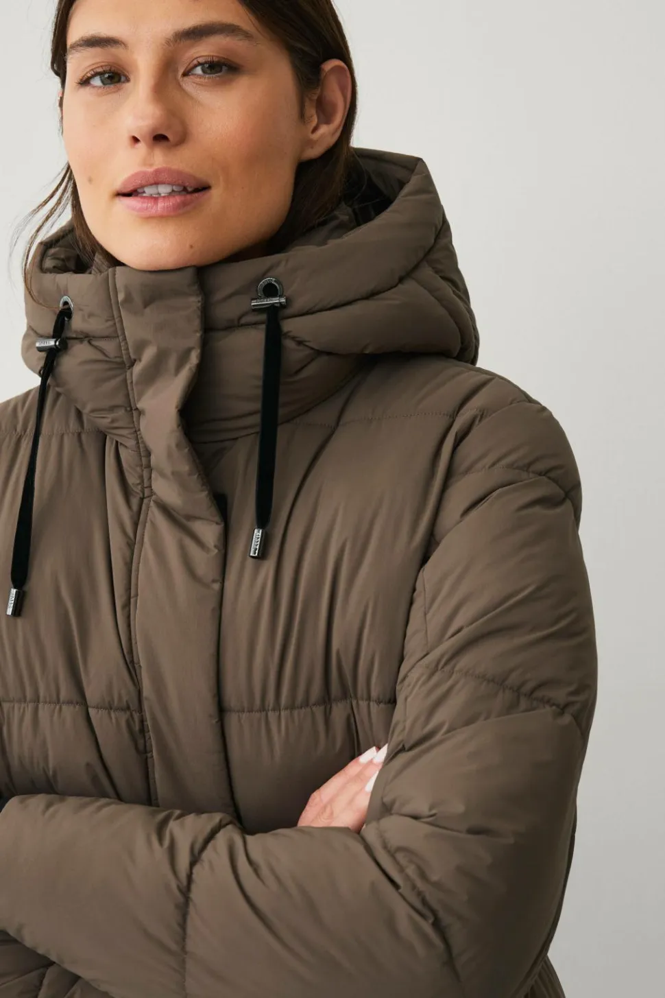 Áhkká Jakke Gold Warm Parka Matte