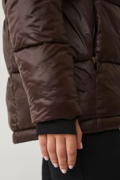 Áhkká Jakke Gold Warm Jacket Shiny