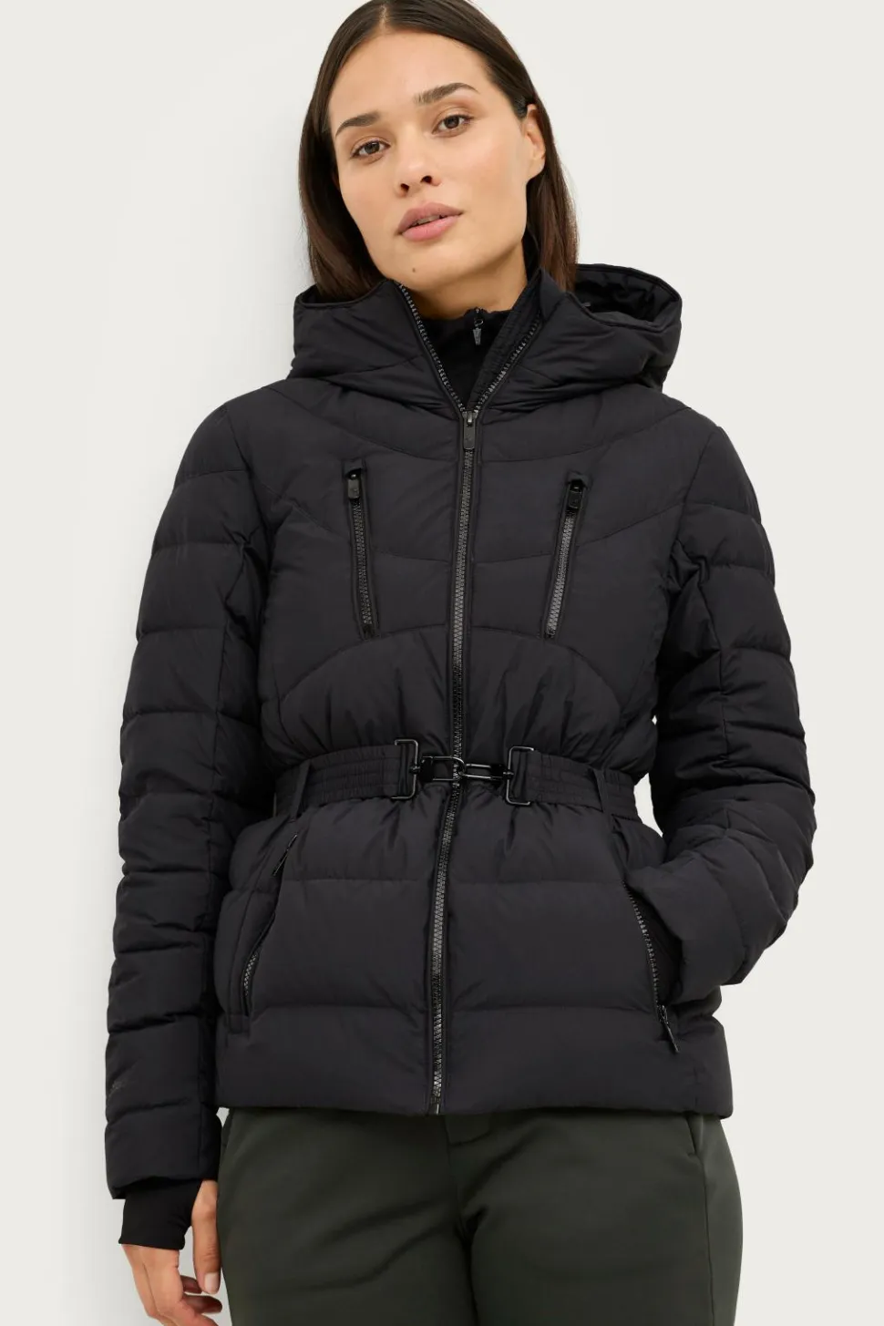 Áhkká Skijakke Gold Ski Jacket w Clasp