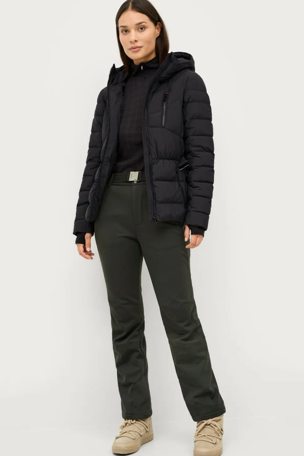 Áhkká Skijakke Gold Ski Jacket w Clasp