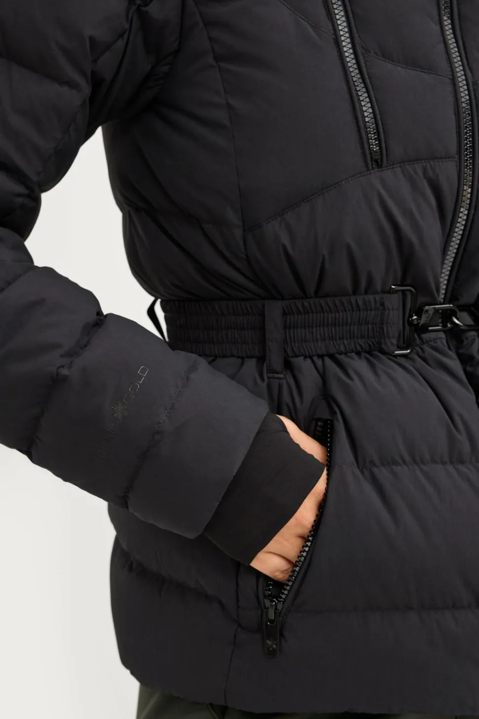 Áhkká Skijakke Gold Ski Jacket w Clasp
