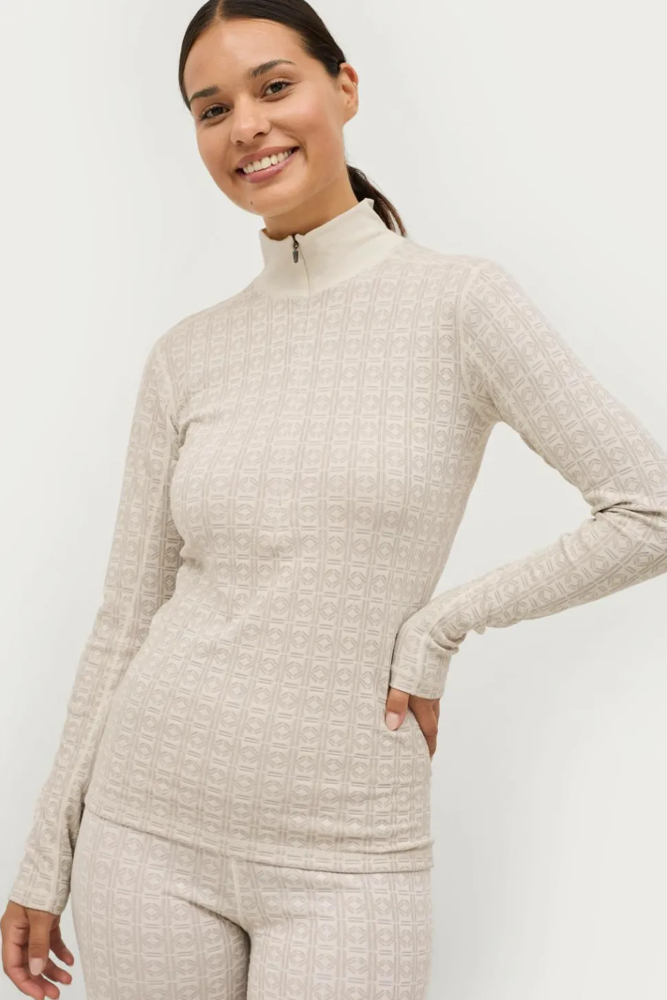 Áhkká Termisk top Gold Underwear LS Tee
