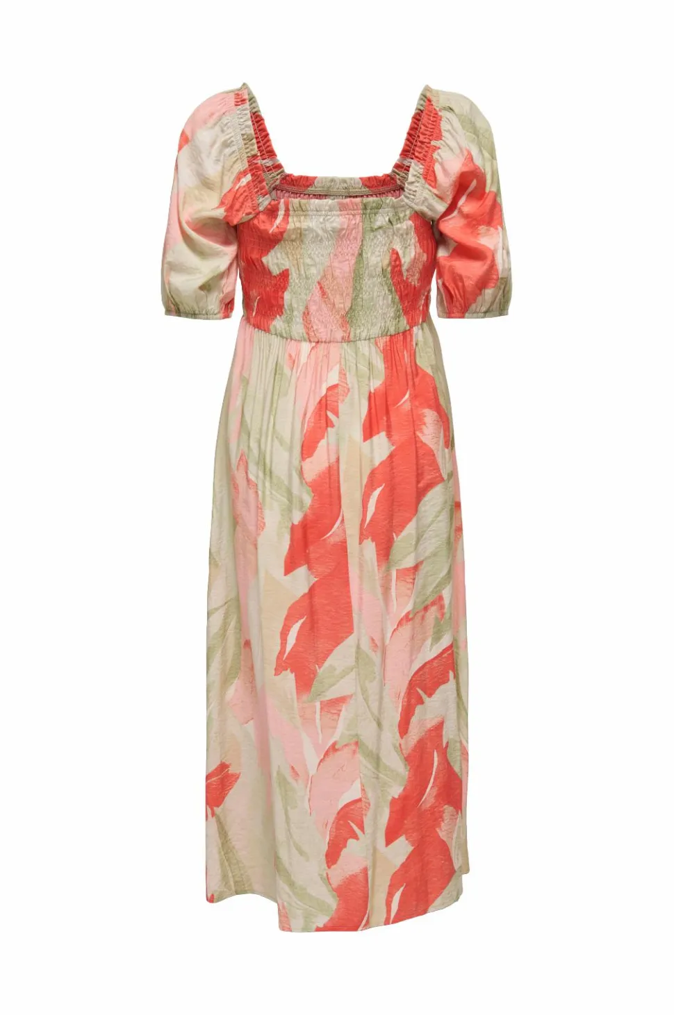 JDY Kjole jdyCamille 2/4 Smock Midi Dress Wvn