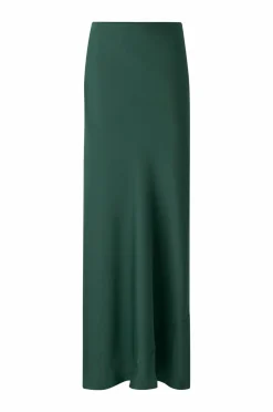 Joelle Lang, lige maxi nederdel i satin