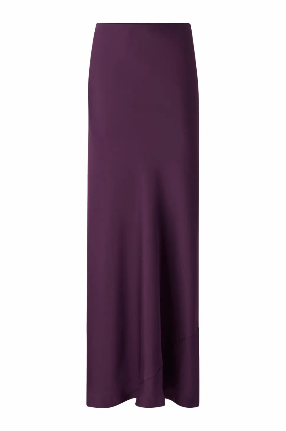 Joelle Lang, lige maxi nederdel i satin