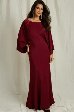 Joelle Maxi kjole i satin