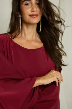 Joelle Maxi kjole i satin