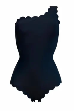 KAANDA Beach life Badedragt New Venus Scallop Over One Shoulder Onepiece