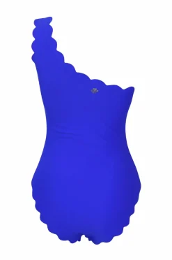 KAANDA Beach life Badedragt New Venus Scallop Over One Shoulder Onepiece