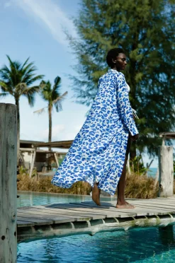 KAANDA Beach life Strandkjole Cheetah Shirt Dress