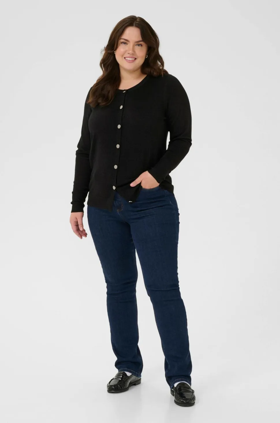 KAFFE Curve Cardigan kcRegitta