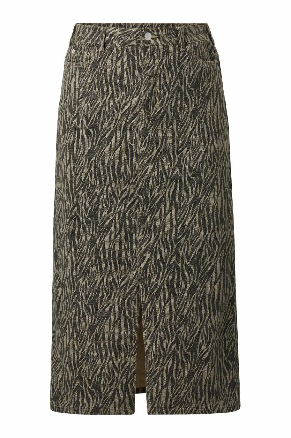 KAFFE Curve Cowboynederdel kaLeonoma Denim Skirt