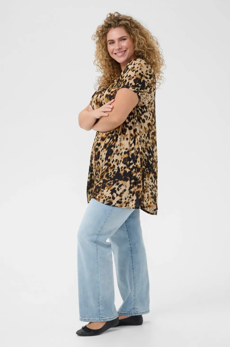 KAFFE Curve Tunika kcAmi Tunic Printed