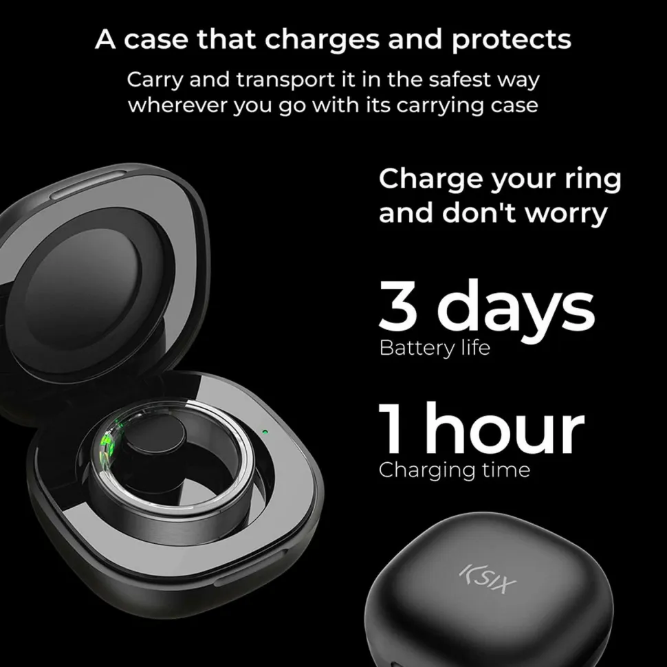 KSIX Smart Ring Saturn - M