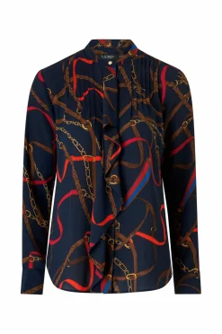 Lauren Ralph Lauren Bluse Drapey Poly Ggt 122