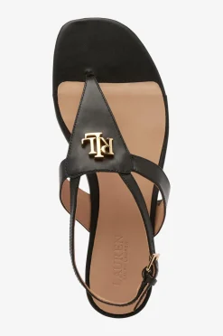 Lauren Ralph Lauren Sandal med hæl Smooth Calf-Everley