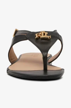 Lauren Ralph Lauren Sandal med hæl Smooth Calf-Everley