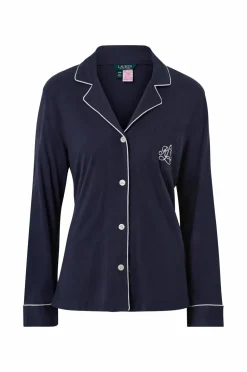 Lauren Ralph Lauren Pyjamas LRL Hammond Knit Collar PJ Set
