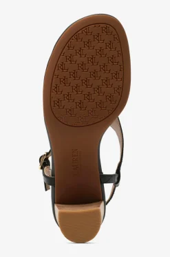 Lauren Ralph Lauren Sandaler med hæl Large Croc Emboss-Westcott II-SN-Hes