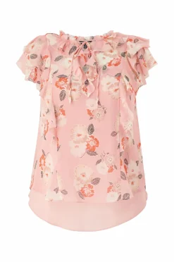 Lauren Ralph Lauren Curve Bluse Poly Crinkle Ggt 58-Top