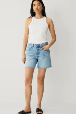 Levi's Denimshorts 501 Mid Thigh Short