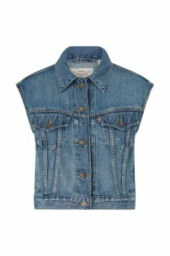Levi's Denimvest Shrunken 90s Stop Flaxing