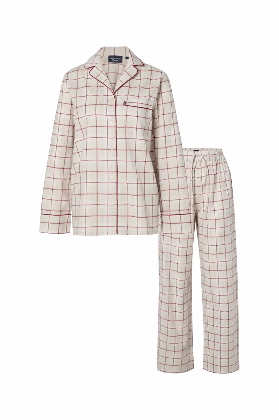 Lexington Pyjamas-sæt i ternet flannel