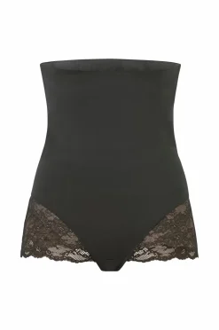 Maidenform Shapingtrusse Hi Waist Lace Brief Medium Shape - medium support