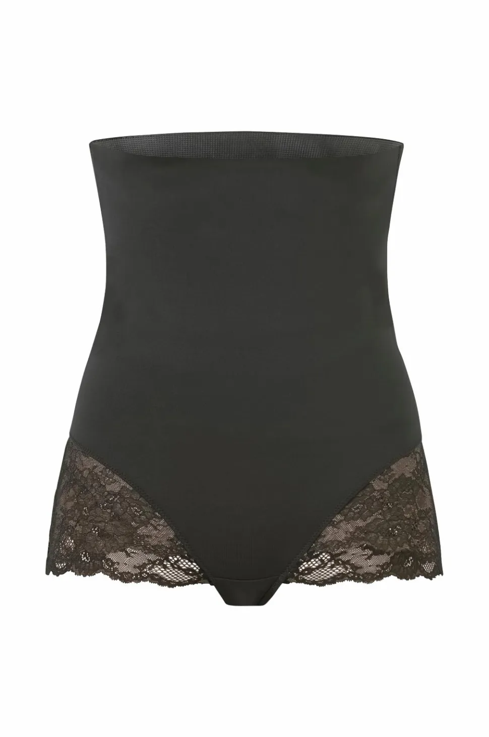 Maidenform Shapingtrusse Hi Waist Lace Brief Medium Shape - medium support