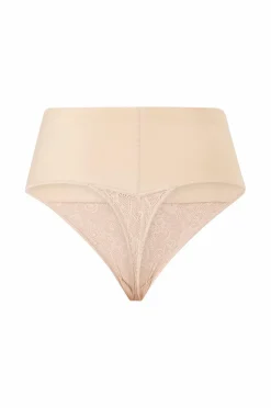Maidenform Shapingtrusse Thong Plain Medium Shape - medium support
