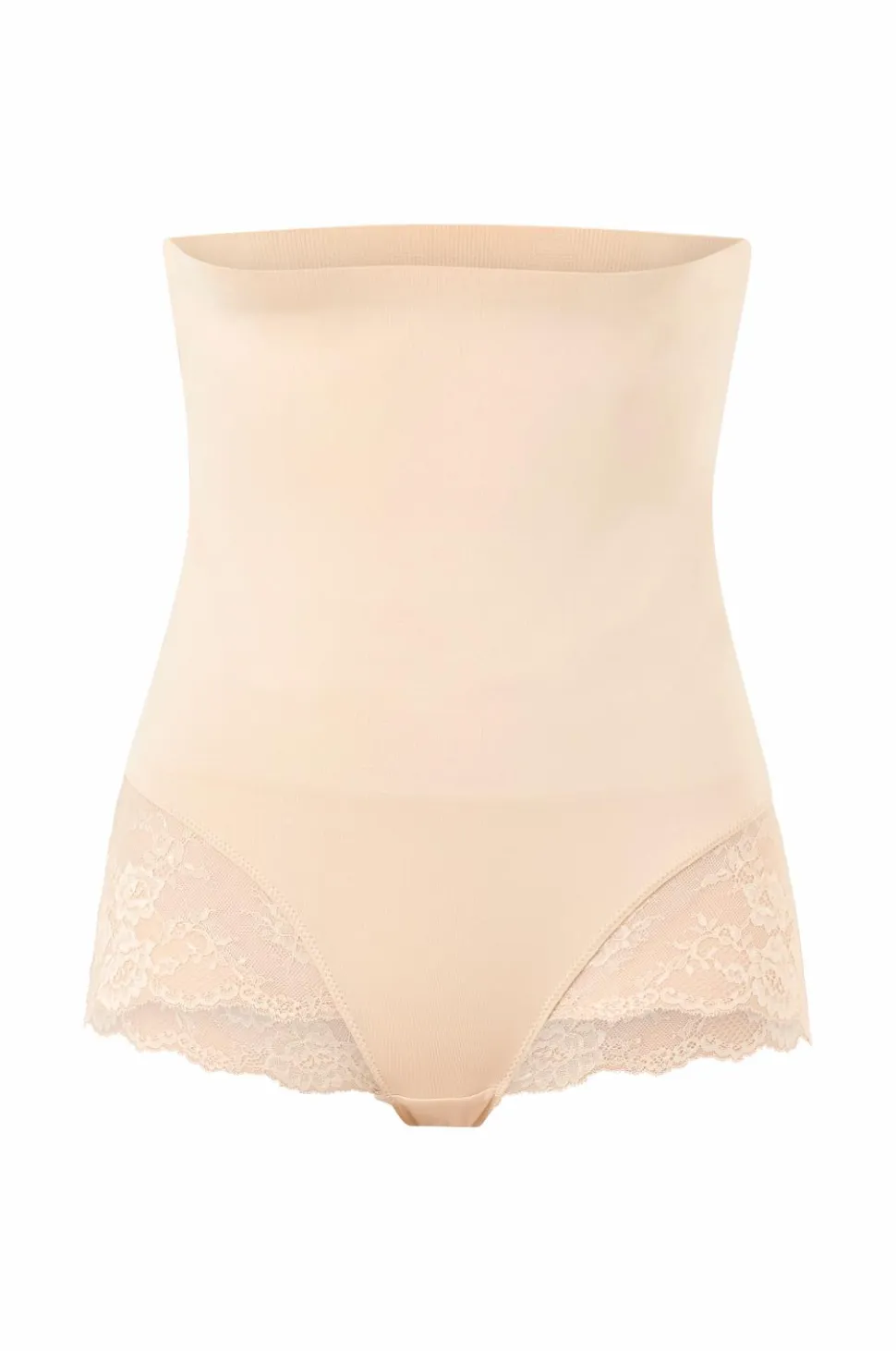 Maidenform Shapingtrusse Hi Waist Lace Brief Medium Shape - medium support