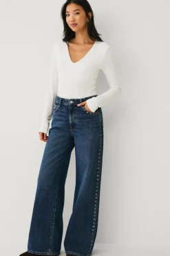 Mango Jeans Studs