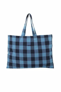 Midnatt Taske Gingham