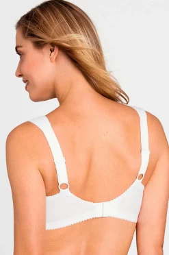 Miss Mary of Sweden Bh i bomuld Lovely Lace Support uden beslag