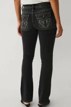 Miss Me Jeans Ziven Wing Stitched Bootcut