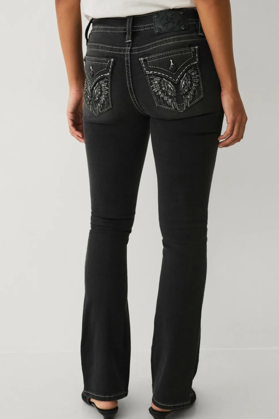Miss Me Jeans Ziven Wing Stitched Bootcut