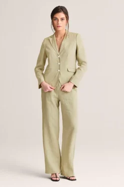 Newhouse Blazer i hør Amanda