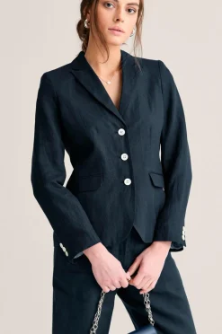 Newhouse Blazer i hør Amanda