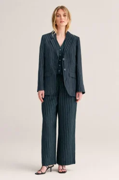 Newhouse Blazer Lycke Pinstripe