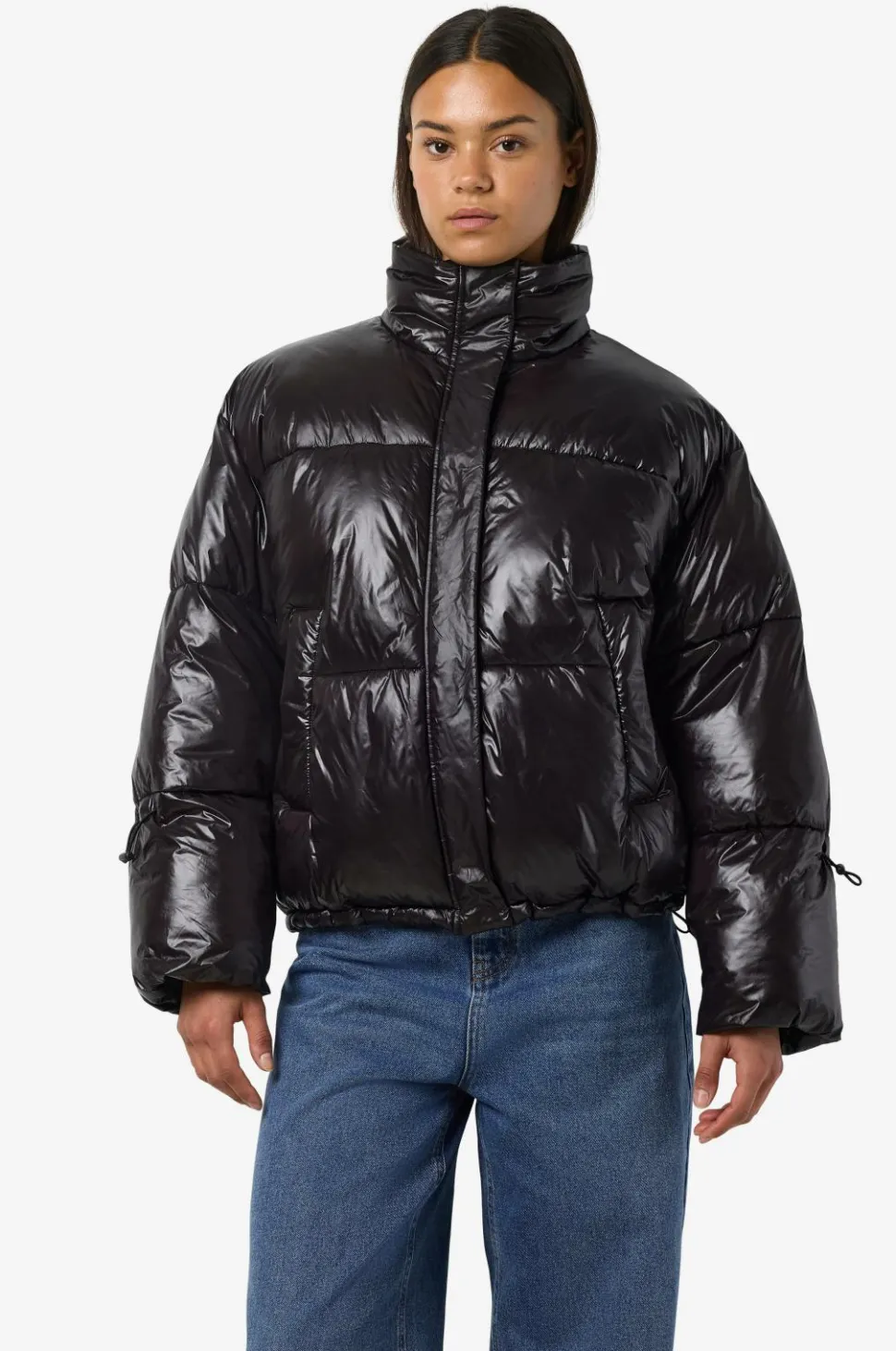Noisy May Jakke nmAllie Shiny Puffer