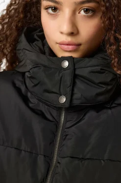 Noisy May Jakke nmCerise L/S Long Down Jacket Fwd